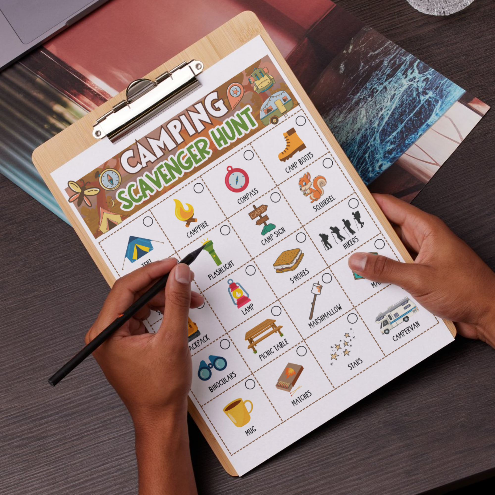 Nature Scavenger Hunt Activitiy