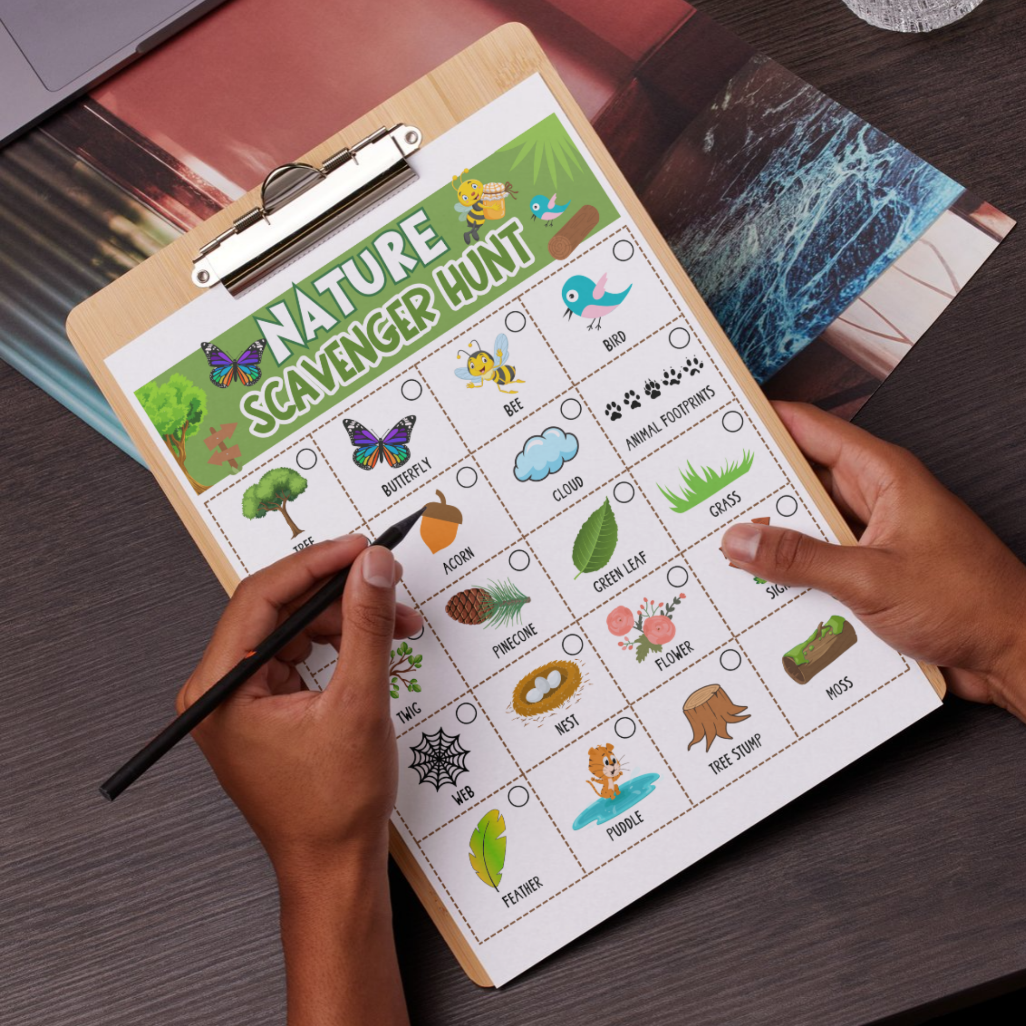 Nature Scavenger Hunt Activitiy