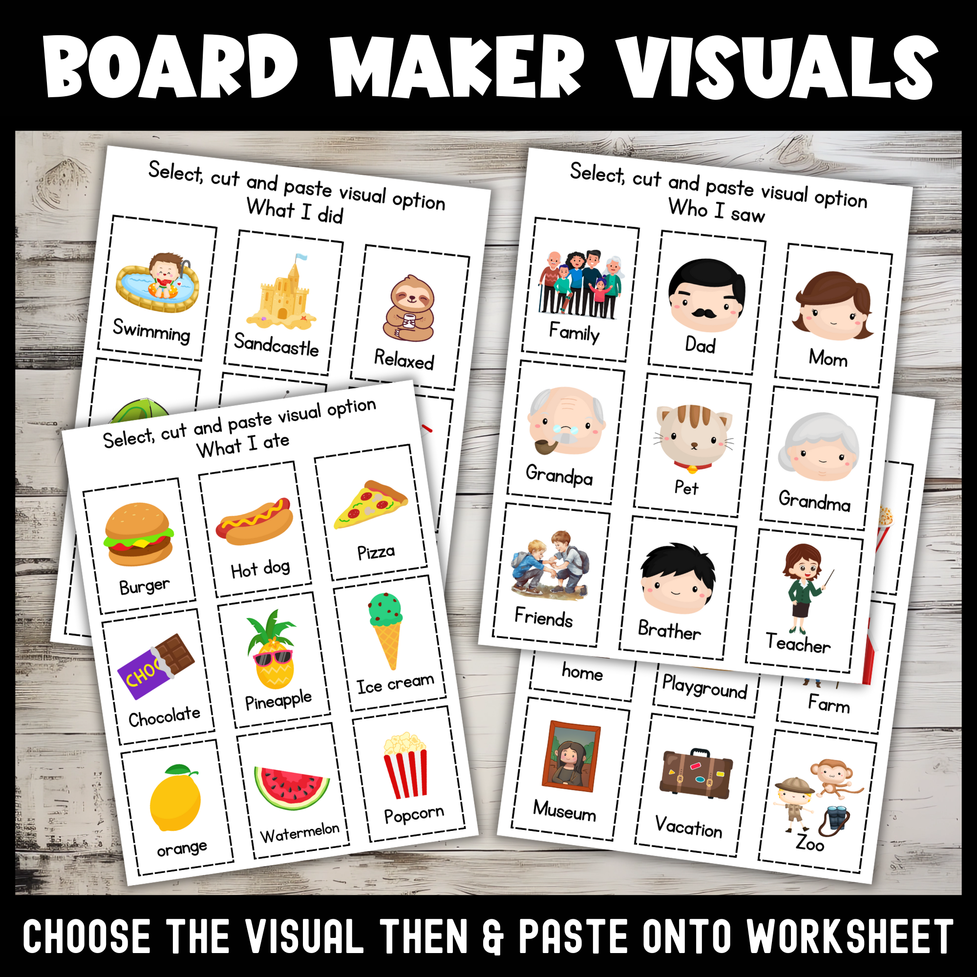 What Did You Do This Summer Activities