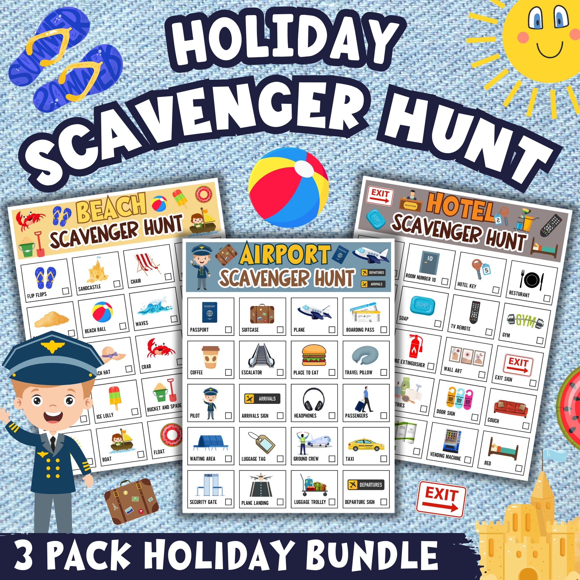Holiday Scavenger Hunt For Kids